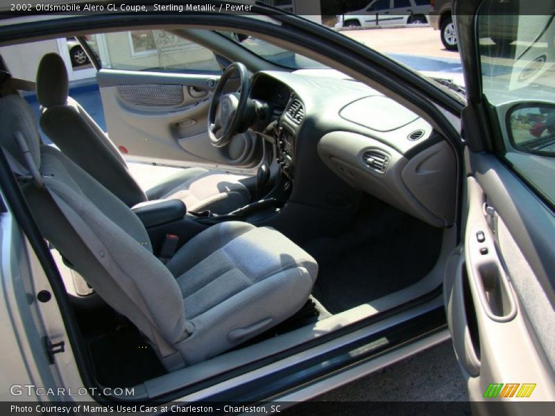 Sterling Metallic / Pewter 2002 Oldsmobile Alero GL Coupe