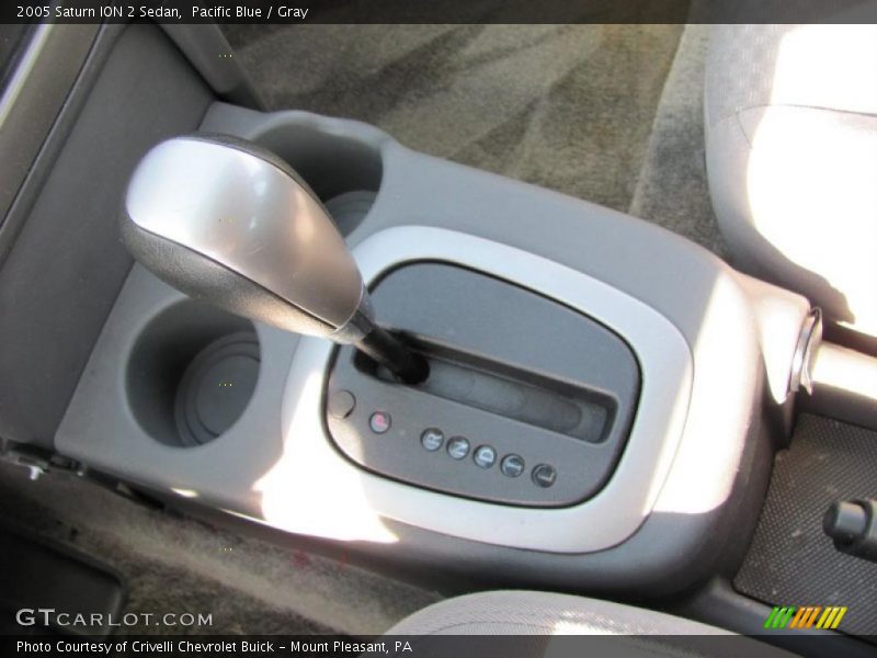 Pacific Blue / Gray 2005 Saturn ION 2 Sedan