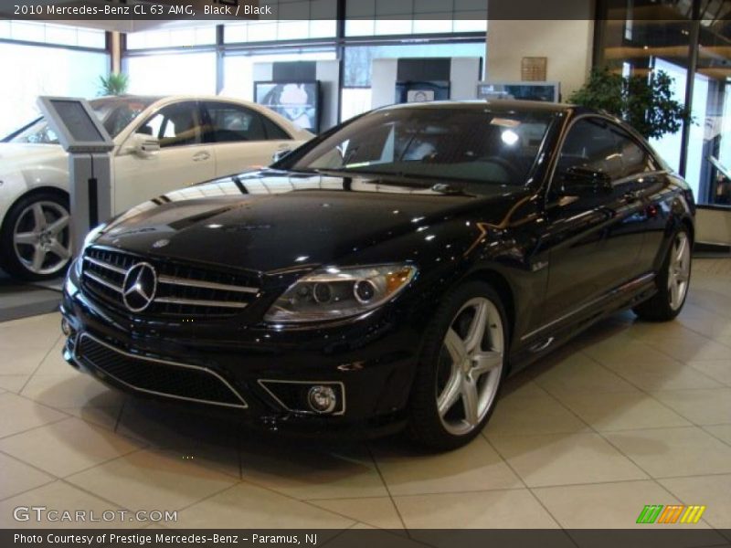 Black / Black 2010 Mercedes-Benz CL 63 AMG