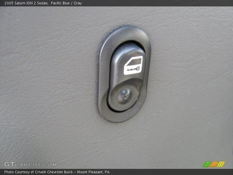Pacific Blue / Gray 2005 Saturn ION 2 Sedan