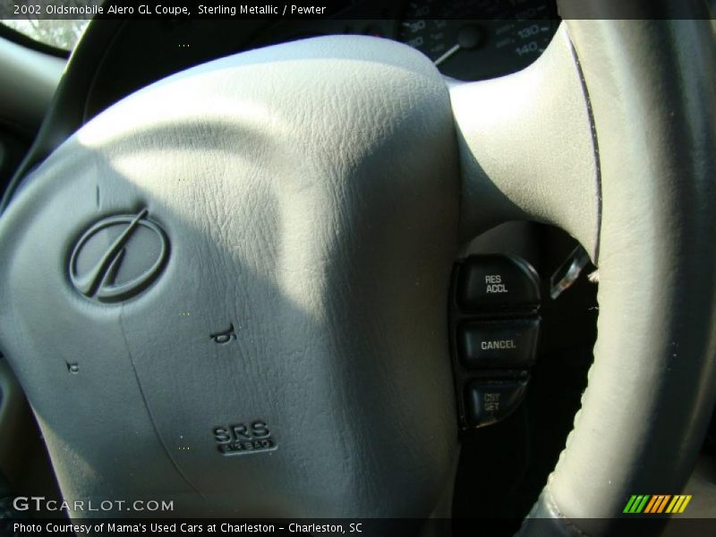 Sterling Metallic / Pewter 2002 Oldsmobile Alero GL Coupe