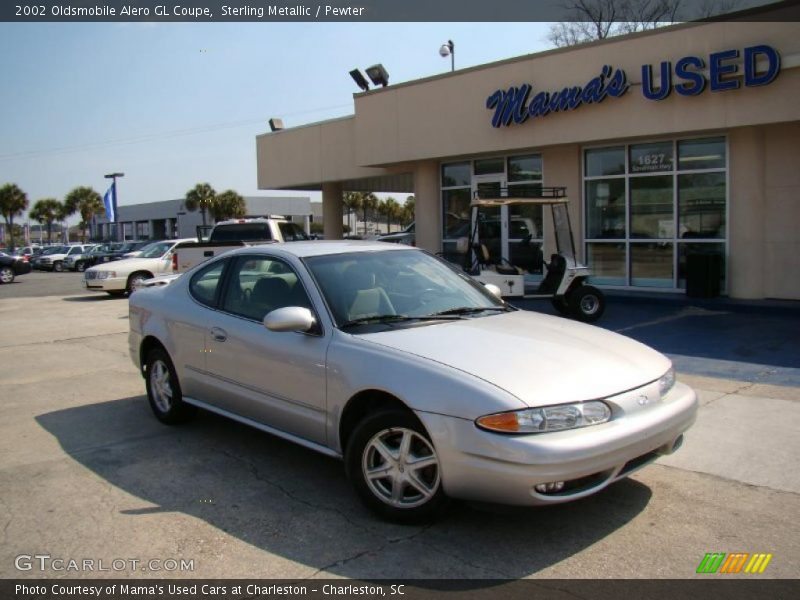 Sterling Metallic / Pewter 2002 Oldsmobile Alero GL Coupe