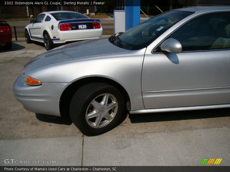 Sterling Metallic / Pewter 2002 Oldsmobile Alero GL Coupe