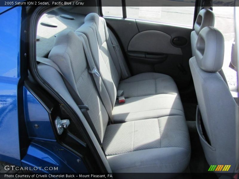 Pacific Blue / Gray 2005 Saturn ION 2 Sedan