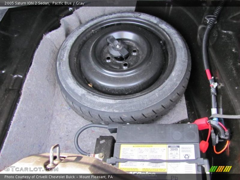 Pacific Blue / Gray 2005 Saturn ION 2 Sedan