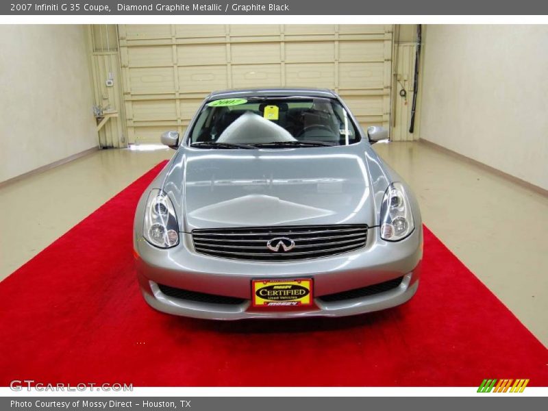 Diamond Graphite Metallic / Graphite Black 2007 Infiniti G 35 Coupe