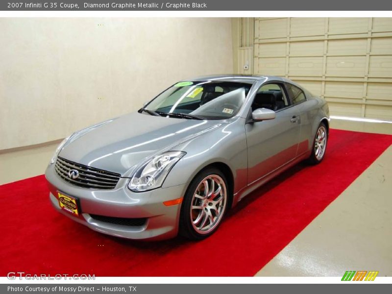 Diamond Graphite Metallic / Graphite Black 2007 Infiniti G 35 Coupe