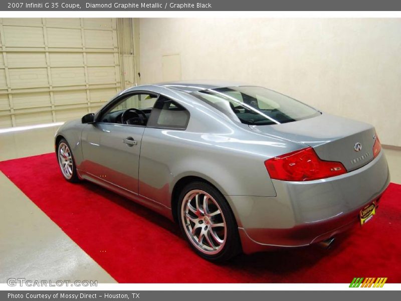 Diamond Graphite Metallic / Graphite Black 2007 Infiniti G 35 Coupe