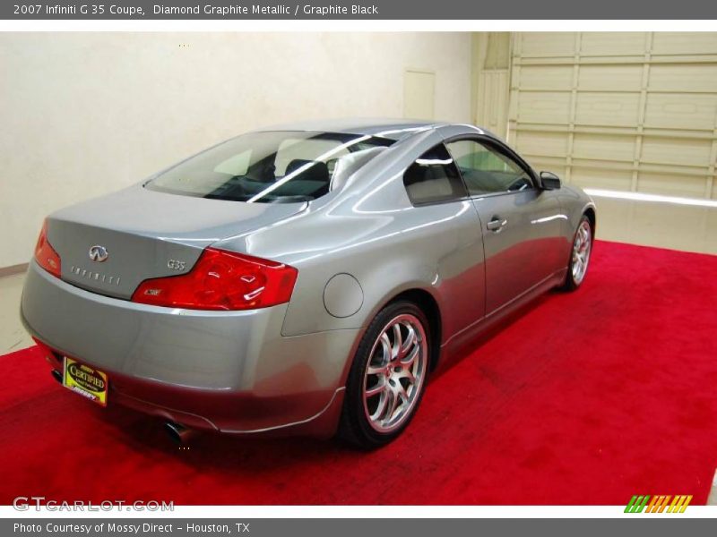 Diamond Graphite Metallic / Graphite Black 2007 Infiniti G 35 Coupe