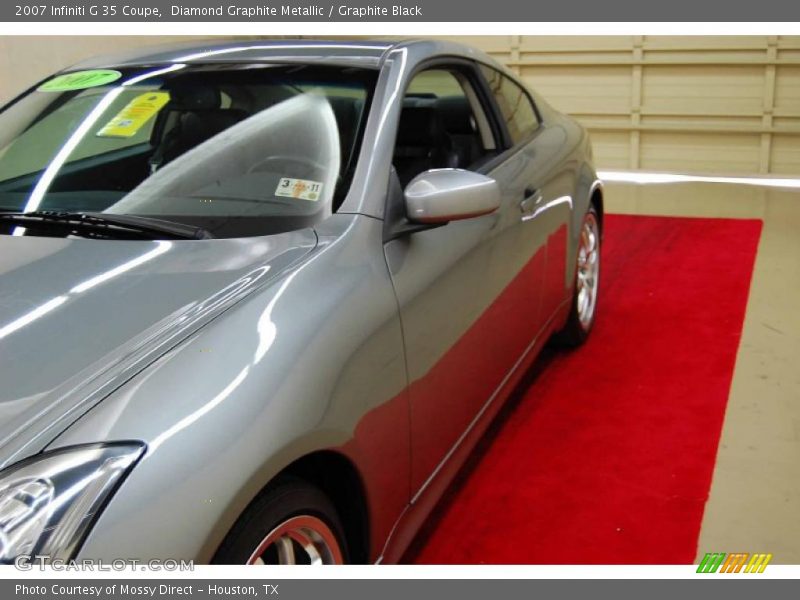 Diamond Graphite Metallic / Graphite Black 2007 Infiniti G 35 Coupe