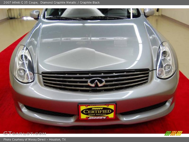 Diamond Graphite Metallic / Graphite Black 2007 Infiniti G 35 Coupe