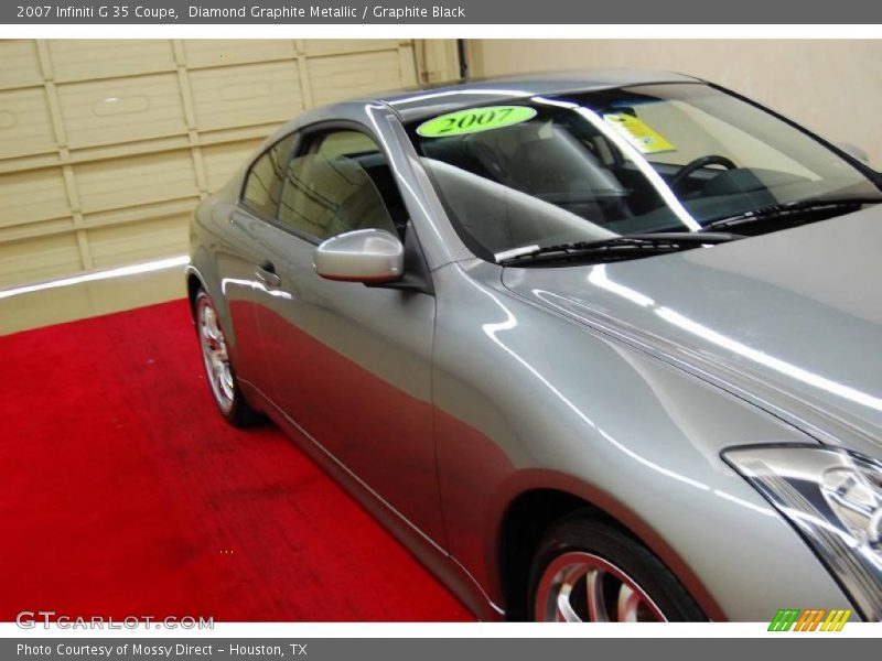 Diamond Graphite Metallic / Graphite Black 2007 Infiniti G 35 Coupe
