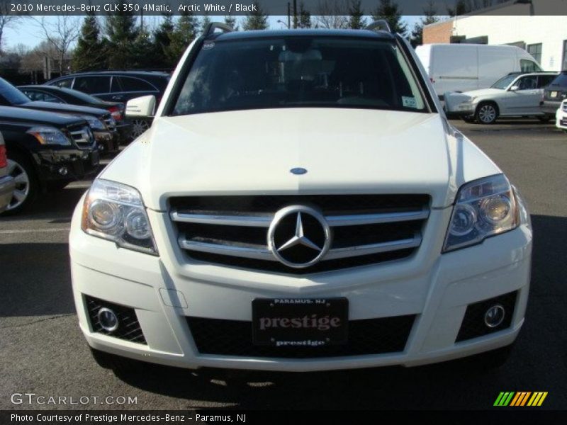 Arctic White / Black 2010 Mercedes-Benz GLK 350 4Matic