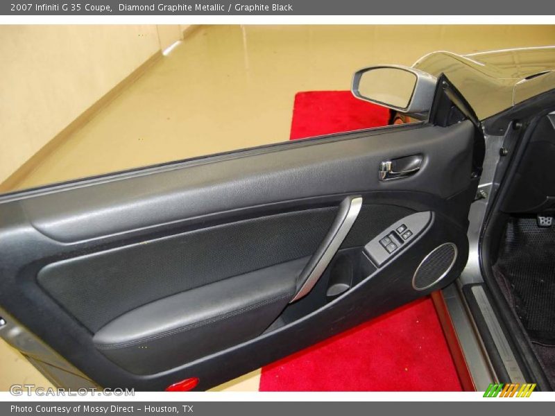 Diamond Graphite Metallic / Graphite Black 2007 Infiniti G 35 Coupe