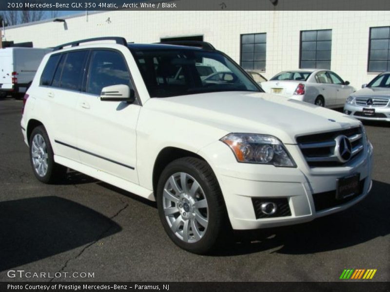 Arctic White / Black 2010 Mercedes-Benz GLK 350 4Matic