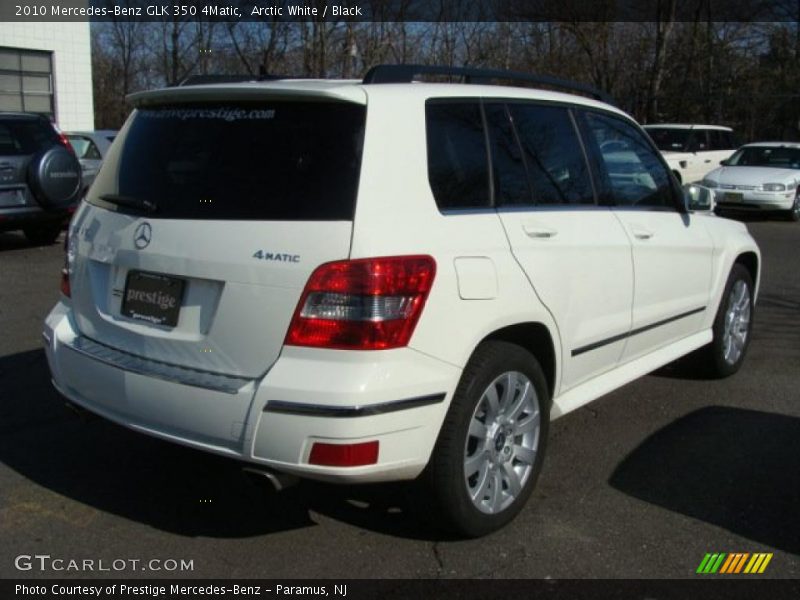 Arctic White / Black 2010 Mercedes-Benz GLK 350 4Matic