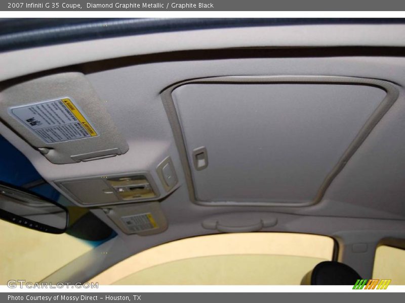 Diamond Graphite Metallic / Graphite Black 2007 Infiniti G 35 Coupe