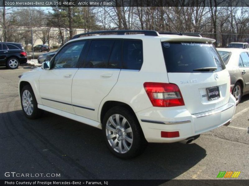 Arctic White / Black 2010 Mercedes-Benz GLK 350 4Matic