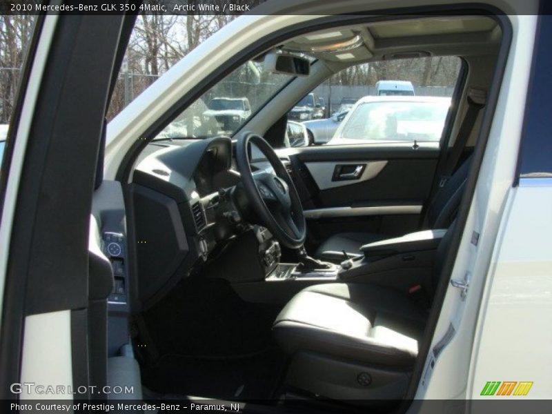 Arctic White / Black 2010 Mercedes-Benz GLK 350 4Matic