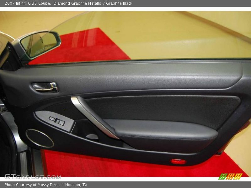 Diamond Graphite Metallic / Graphite Black 2007 Infiniti G 35 Coupe
