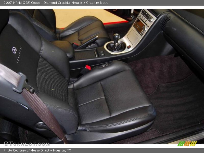 Diamond Graphite Metallic / Graphite Black 2007 Infiniti G 35 Coupe