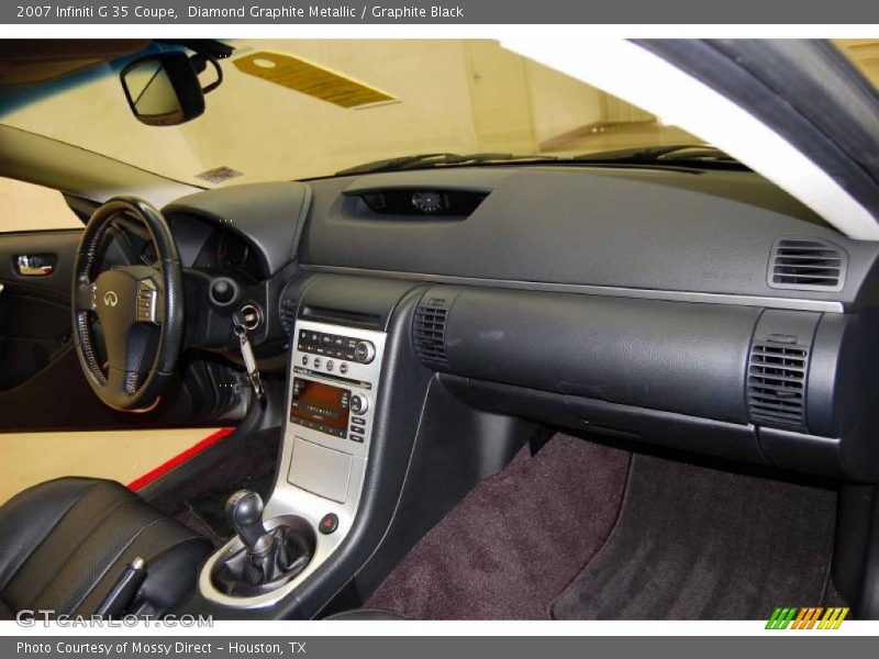 Diamond Graphite Metallic / Graphite Black 2007 Infiniti G 35 Coupe