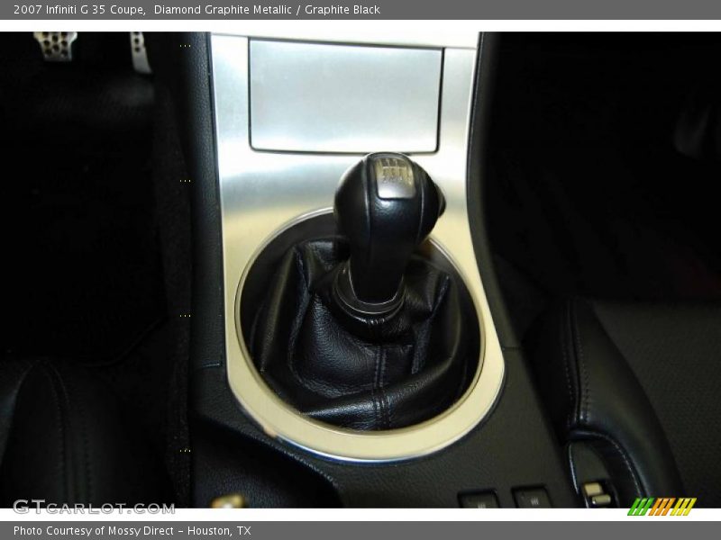 Diamond Graphite Metallic / Graphite Black 2007 Infiniti G 35 Coupe