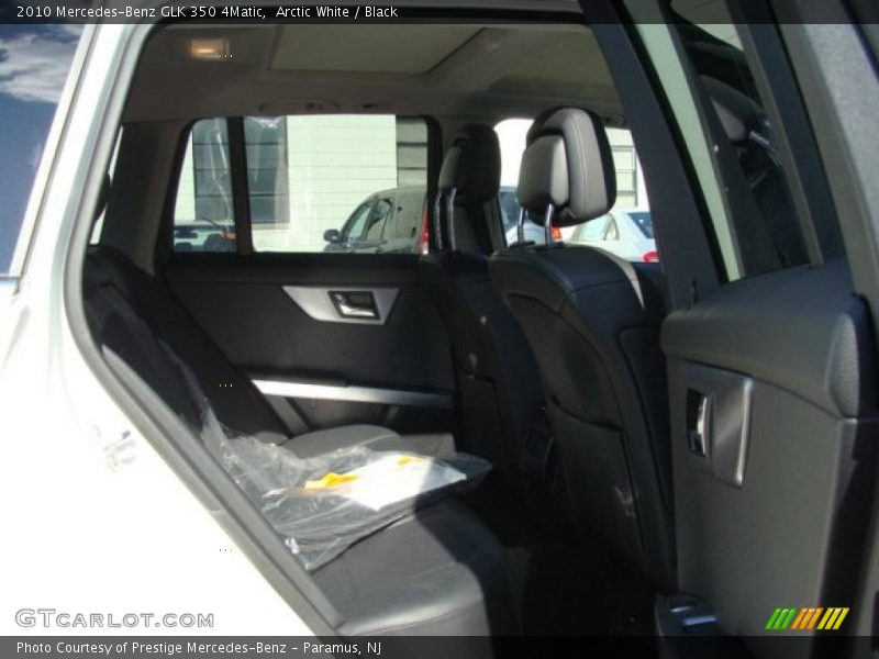 Arctic White / Black 2010 Mercedes-Benz GLK 350 4Matic
