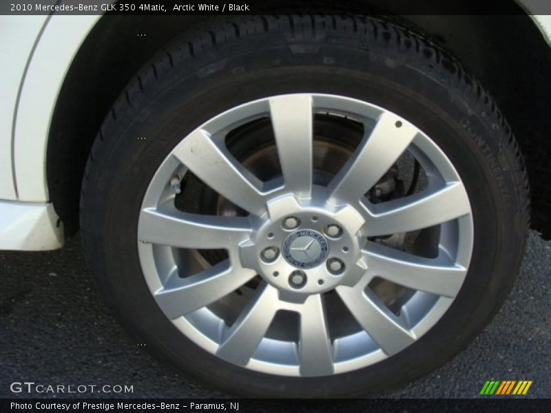 Arctic White / Black 2010 Mercedes-Benz GLK 350 4Matic