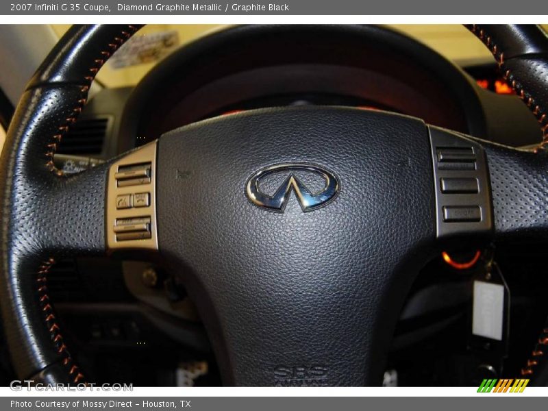 Diamond Graphite Metallic / Graphite Black 2007 Infiniti G 35 Coupe