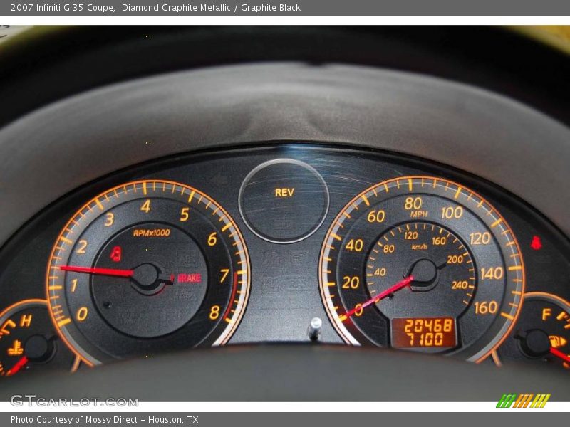 Diamond Graphite Metallic / Graphite Black 2007 Infiniti G 35 Coupe