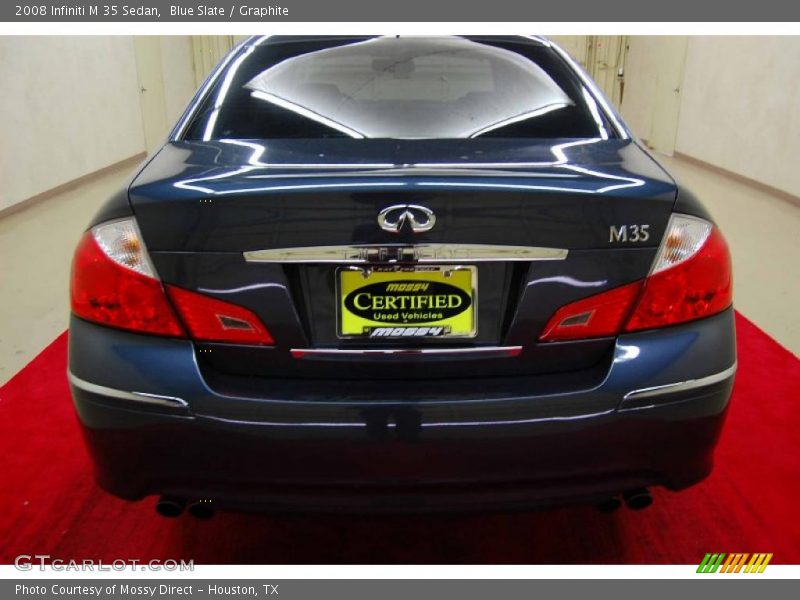 Blue Slate / Graphite 2008 Infiniti M 35 Sedan