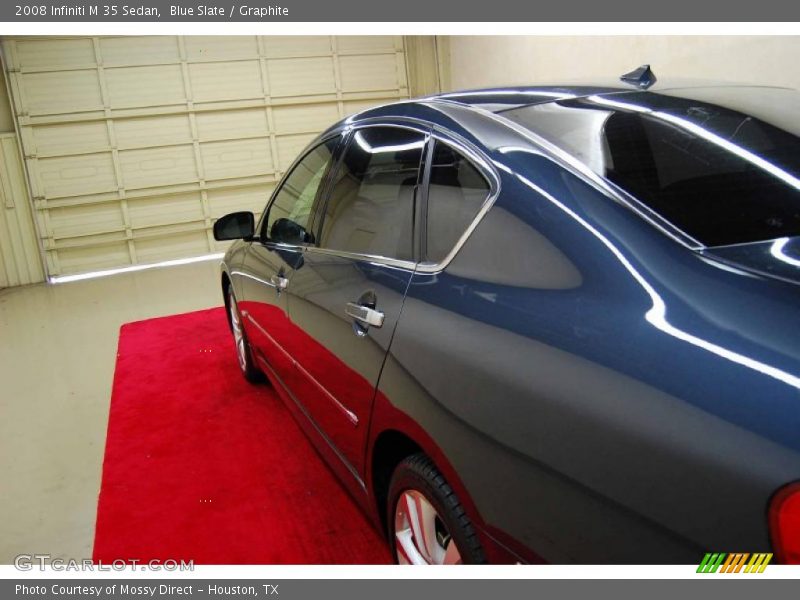 Blue Slate / Graphite 2008 Infiniti M 35 Sedan