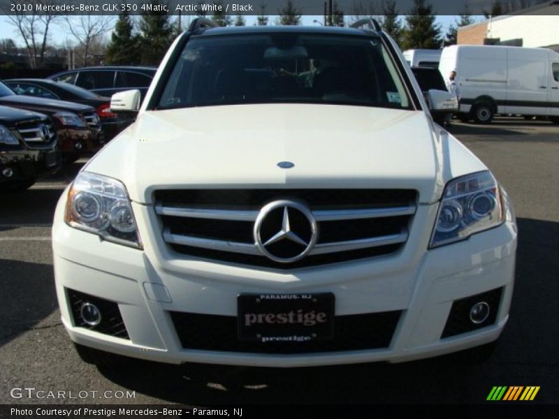 Arctic White / Black 2010 Mercedes-Benz GLK 350 4Matic