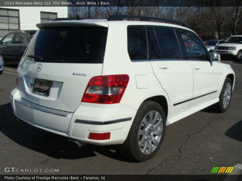 Arctic White / Black 2010 Mercedes-Benz GLK 350 4Matic