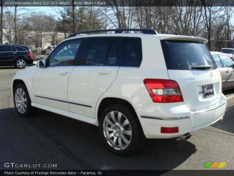 Arctic White / Black 2010 Mercedes-Benz GLK 350 4Matic
