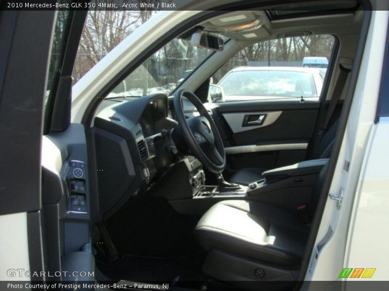 Arctic White / Black 2010 Mercedes-Benz GLK 350 4Matic