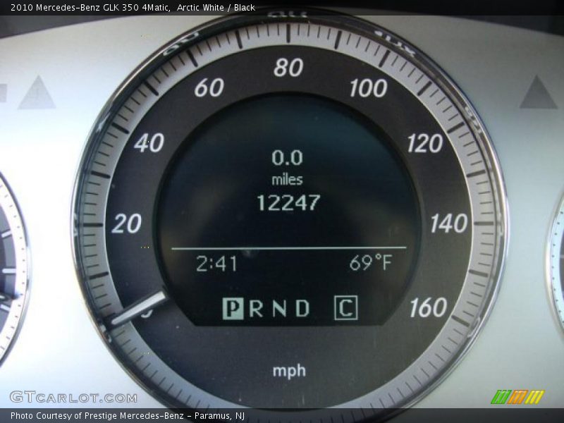 Arctic White / Black 2010 Mercedes-Benz GLK 350 4Matic