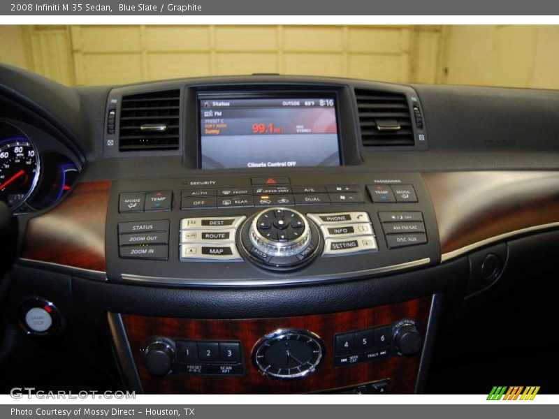 Blue Slate / Graphite 2008 Infiniti M 35 Sedan