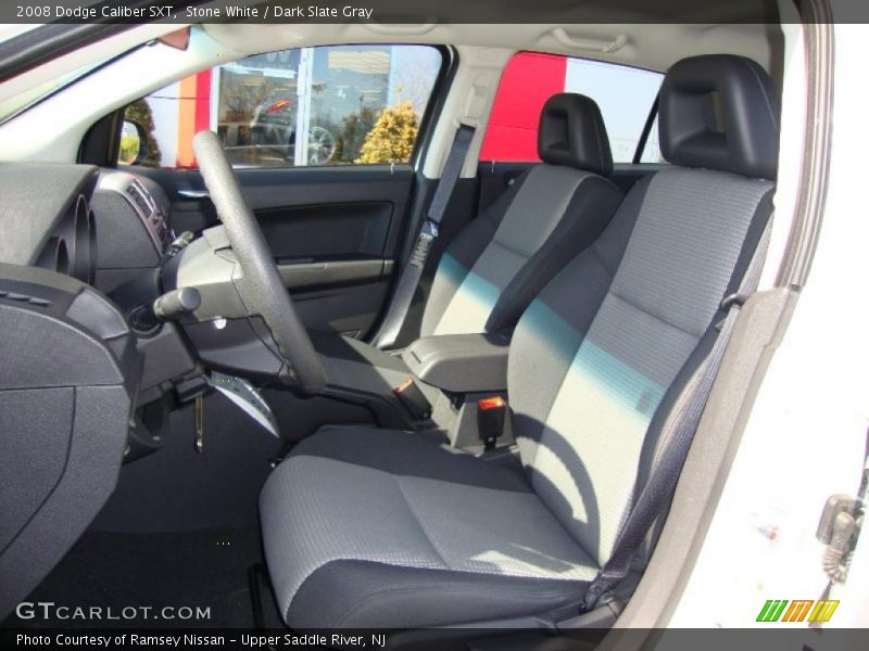 Stone White / Dark Slate Gray 2008 Dodge Caliber SXT