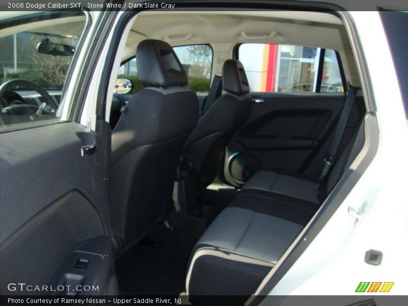 Stone White / Dark Slate Gray 2008 Dodge Caliber SXT