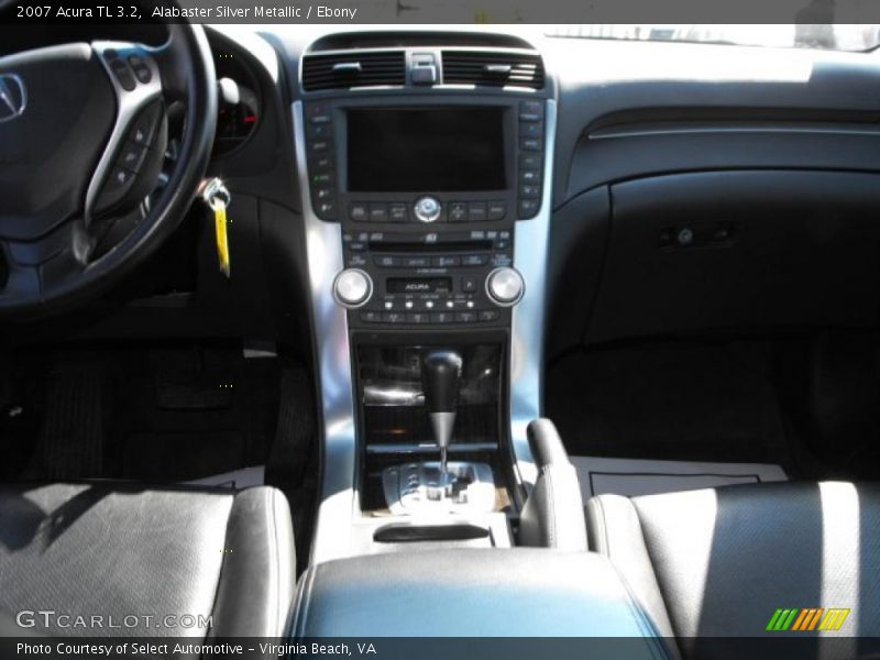 Alabaster Silver Metallic / Ebony 2007 Acura TL 3.2