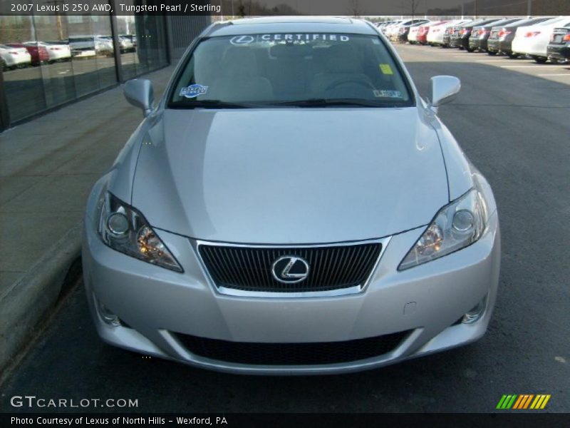 Tungsten Pearl / Sterling 2007 Lexus IS 250 AWD