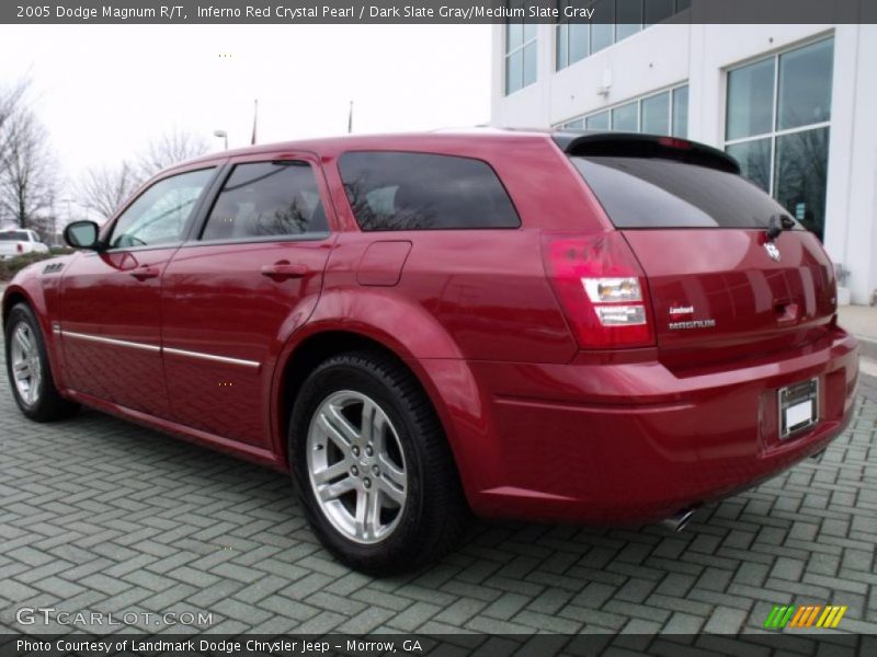 Inferno Red Crystal Pearl / Dark Slate Gray/Medium Slate Gray 2005 Dodge Magnum R/T