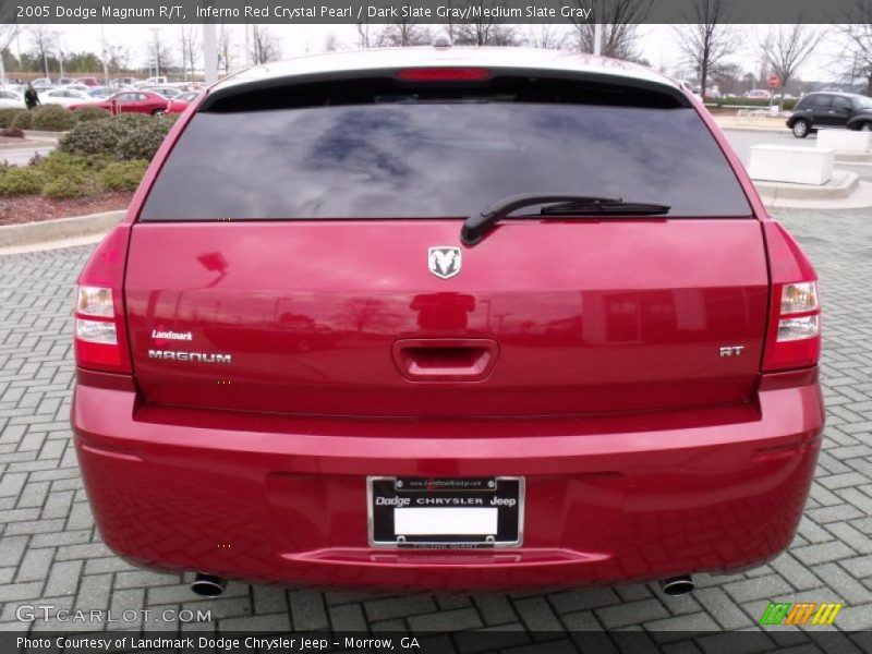 Inferno Red Crystal Pearl / Dark Slate Gray/Medium Slate Gray 2005 Dodge Magnum R/T