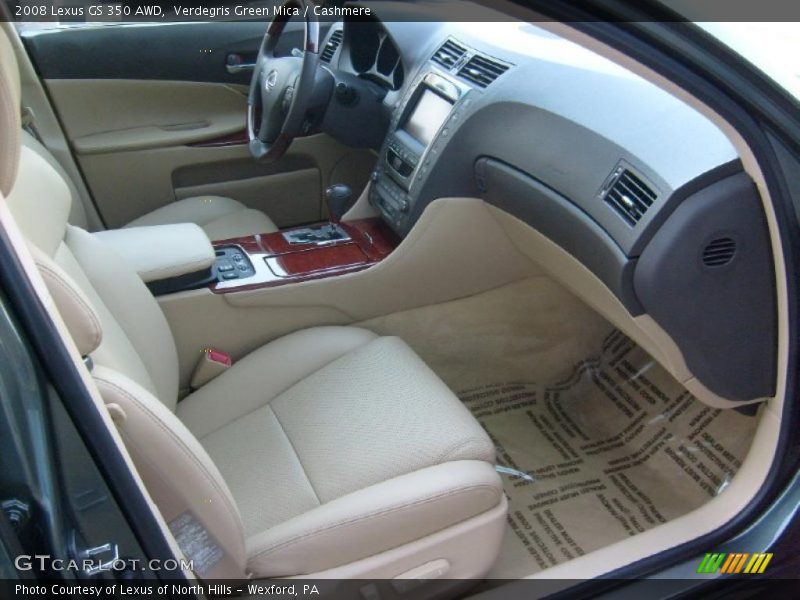 Verdegris Green Mica / Cashmere 2008 Lexus GS 350 AWD