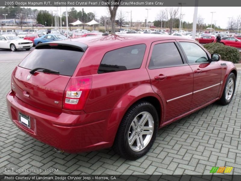 Inferno Red Crystal Pearl / Dark Slate Gray/Medium Slate Gray 2005 Dodge Magnum R/T