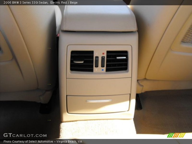 Electric Red / Beige 2006 BMW 3 Series 330i Sedan
