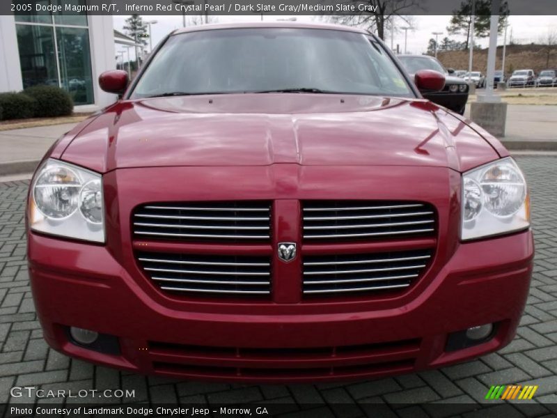 Inferno Red Crystal Pearl / Dark Slate Gray/Medium Slate Gray 2005 Dodge Magnum R/T