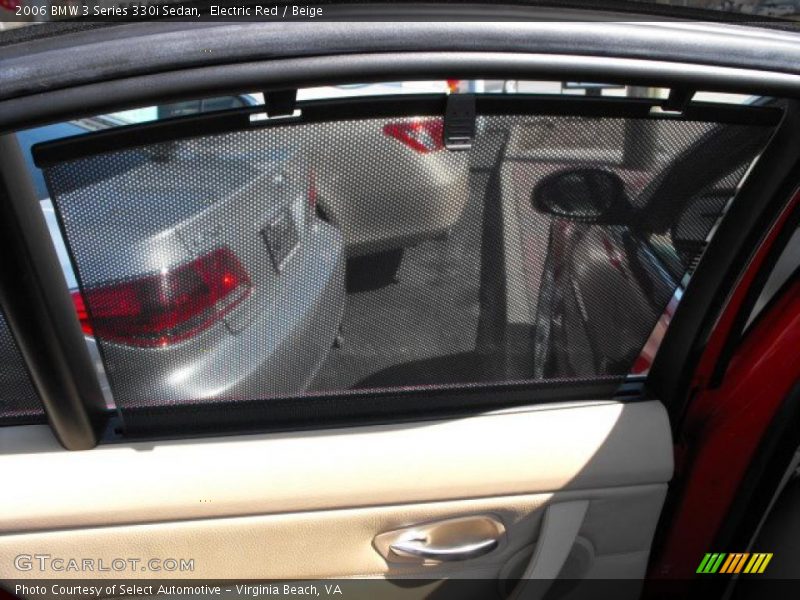 Electric Red / Beige 2006 BMW 3 Series 330i Sedan